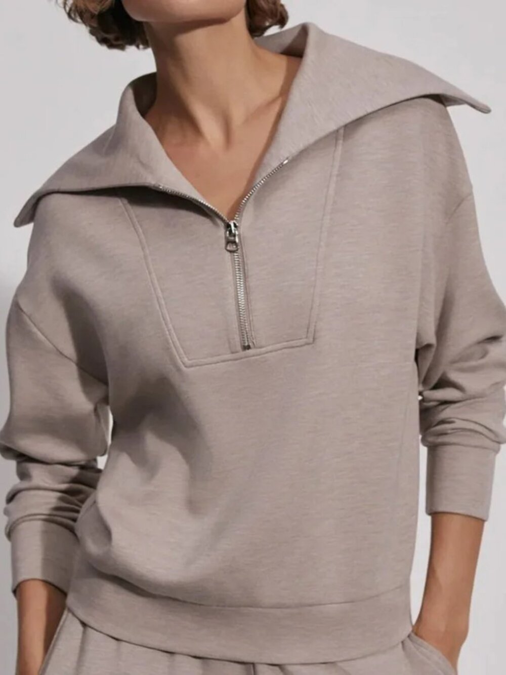 Varley Yates Half-Zip Sweat, Small